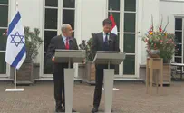 Netanyahu in Holland: We stand for the same values