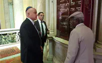 Israeli ambassador visits Alexandria synagogue