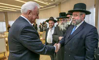 Conference of European Rabbis meets with Belarus parliament