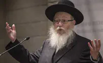 New law would bring Litzman back to Health Ministry
