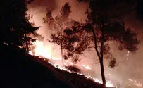 Пожар в Долеве: жители эвакуированы из своих домов