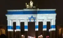 Brandenburg Gate lit up in memory of terror attack victims