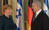 Netanyahu congratulates Merkel