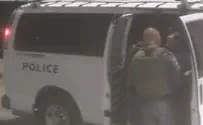 השוטרים תועדו באלימות - העצור שוחרר