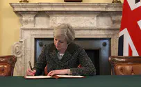 May signs letter triggering Brexit