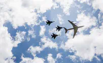 Видео: в небе – самолеты израильских ВВС