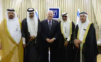 President Rivlin meets with Jordanian sheikhs visiting Israel