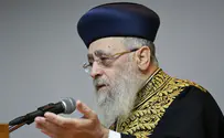 Israeli Chief Rabbi: Anti-Semitism reared its head in US