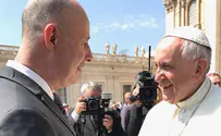 הנגבי נפגש עם האפיפיור