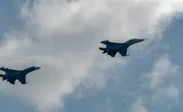 Вылет российского истребителя на перехват американского самолета