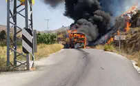 The miracle on the burning bus