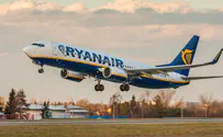 Ryanair launches new flight from Tel Aviv to Rome