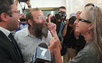 Стычка Бен-Гвира и Марзеля с правыми активистами 