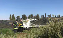 Plane crash near Tel Aviv leaves two injured