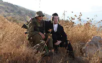 Watch: IDF soldiers dance with haredi Jews at wedding