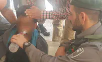 Border Police officers save Arab man