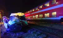 4 injured in Lod train collision