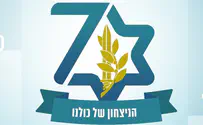 Логотип ЦАХАЛа, который будет сопровождать 70-летие Израиля