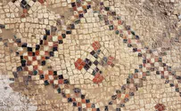 פסיפס בן כ-1500 שנה נחשף באשדוד