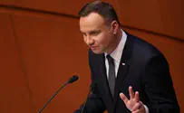 Polish president heckled at anniversary of anti-Semitic purge