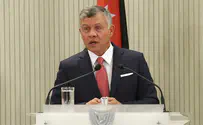 Jordan's King condemns Israeli 'aggression'