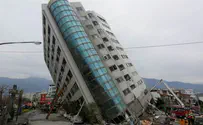 הרעש בטאיוואן: 7 הרוגים ו-60 נעדרים