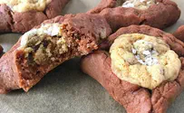 Chocolate Chip Cookie Stuffed Hamantaschen