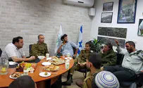 'We embrace our soldiers in the Samaria Brigade'