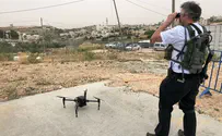 First time in Israel: Drone to prevent infiltrations into town
