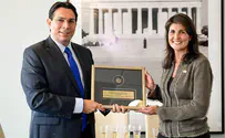 'Thank you, Ambassador Haley, for your strong support'