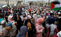 Moroccan protesters denounce Israel, US embassy move