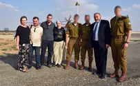 Либерман - семье погибшего солдата: «Я признателен вам»