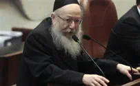 Haredi minister: I won't sit with Lapid