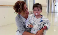 Critically injured toddler walks again