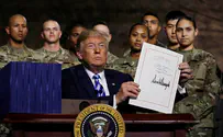 Trump signs defense bill including aid to Israel