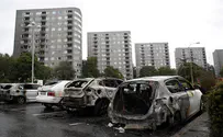 Muslims torch scores of cars 'almost like military operation'