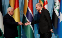 Abbas to Erdogan: 'Palestine' supports you