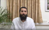 Watch: Rabbi Yaakov Rapp's weekly Dvar Torah