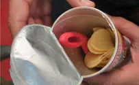 Terrorist found carrying knife in Pringles container
