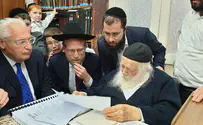 Ambassador Friedman meets leading haredi rabbi