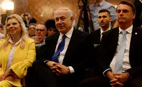 Netanyahu, Brazilian president-elect visit Rio synagogue