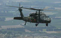 Израильский военный вертолет едва не столкнулся с беспилотником
