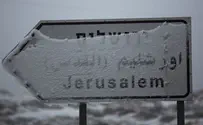 Snow preparations in Jerusalem being completed