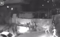 Видео: спецназ арестовывает метателей огненных бомб