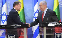 Netanyahu meets Lithuanian counterpart