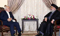 Iranian Foreign Minister meets Hezbollah leader