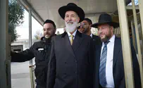Former Israeli Chief Rabbi Yona Metzger freed from prison