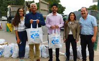 Yashar LaChayal provides Pesach food for 850 needy soldiers