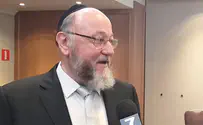 UK Chief Rabbi 'concerned about Labor, anti-Semitism growing'