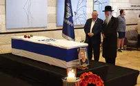 Watch: President Rivlin pays final respects to his wife Nechama